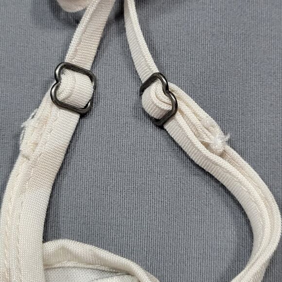 Z Supply Cream Tan Tank Zebra Preppy Crop Lightweight Sheer NEW $49 Women XS Top - Picture 9 of 11